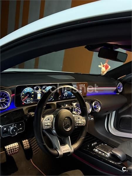 Usado Mercedes CLA200 156 CV (114 kW) 2019 Blanco Berlina