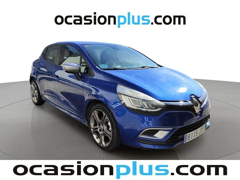 Usado Renault Clio IV GT-Line 120 CV (88 kW) 2017 Azul Utilitario