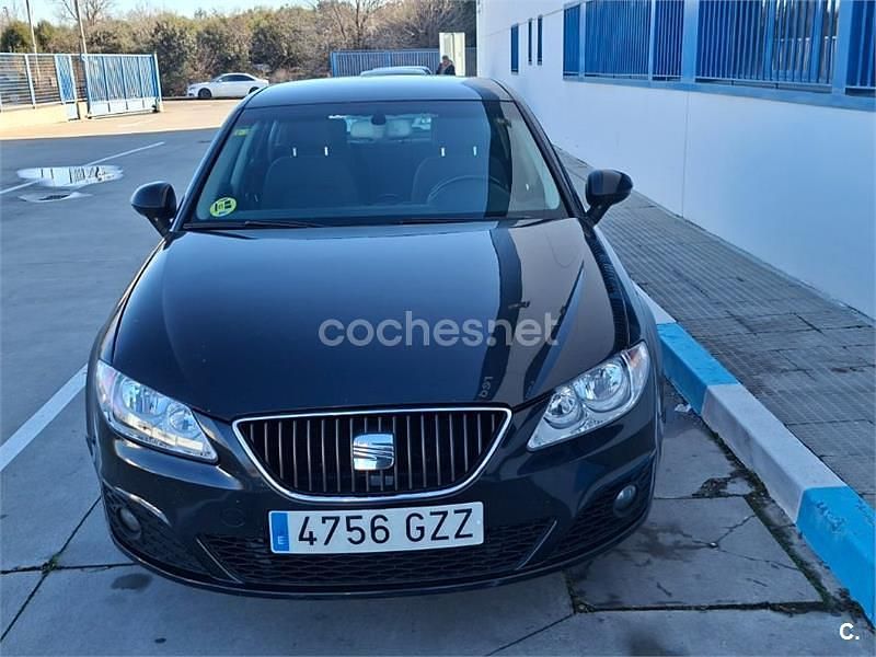 Usado Seat Exeo Style 120 CV (88 kW) 2010 Negro Berlina