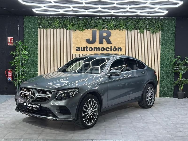 Usado Mercedes GLC220 170 CV (125 kW) 2016 Gris / plata Coupe