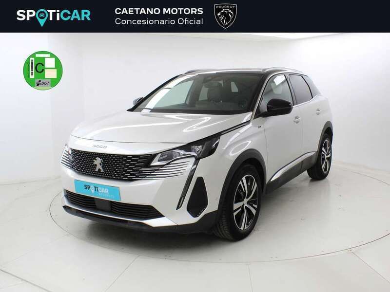 Blanco Usado 2021 Peugeot 3008 Style Monovolumen | 22.990 € - Imagen 1/4