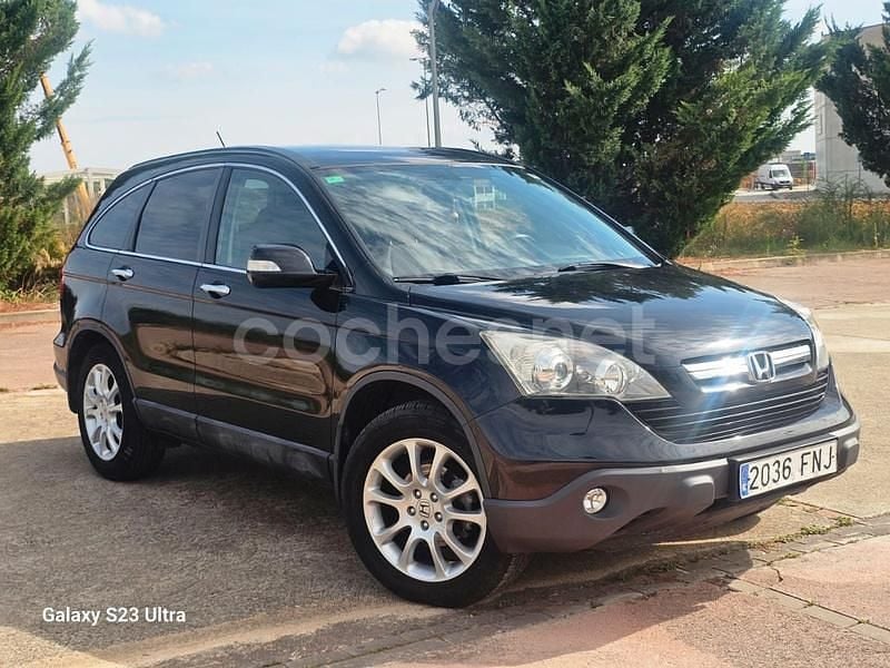 Negro Usado 2007 Honda CR-V Elegance SUV | 6500 € (Buen precio) - Imagen 1/4
