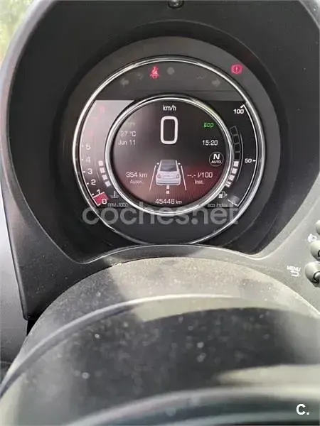 Usado Fiat 500 Mirror 69 CV (50 kW) 2018 Azul Berlina