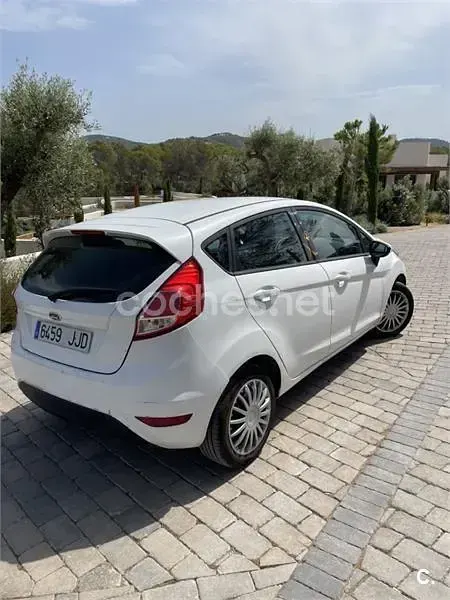 Usado Ford Fiesta Trend 75 CV (55 kW) 2015 Blanco Utilitario