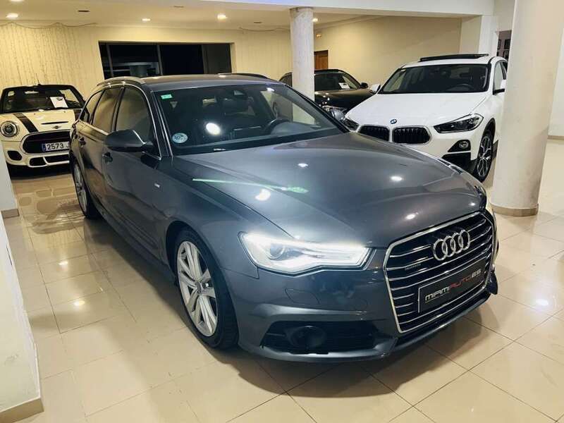 Usado Audi A6 S-Line 272 CV (200 kW) 2017 Gris Familiar