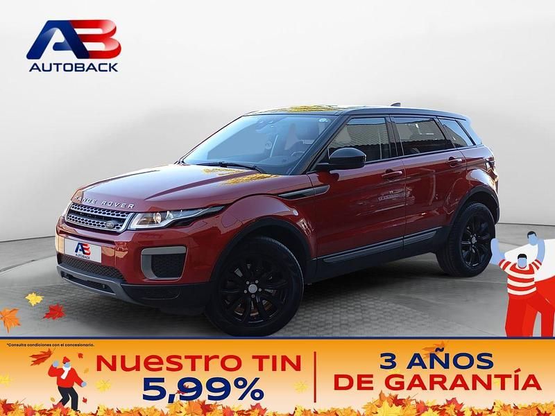Naranja Usado 2017 Land Rover Range Rover evoque Dynamic Descapotable | 20.000 € - Imagen 1/3