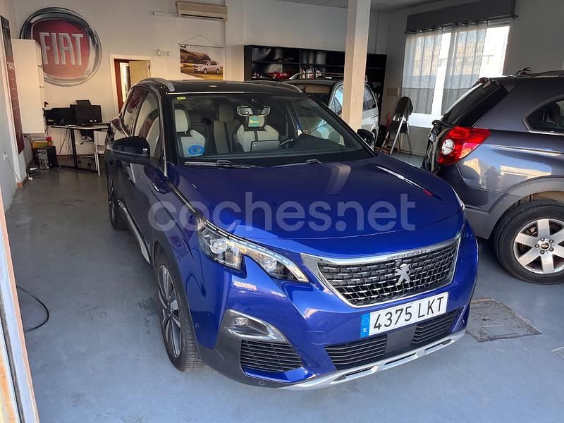 Azul Usado 2021 Peugeot 3008 GT SUV | 19.900 € (Precio justo) - Imagen 1/4