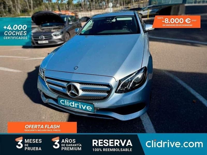 Usado Mercedes E220 194 CV (142 kW) 2017 Gris Berlina