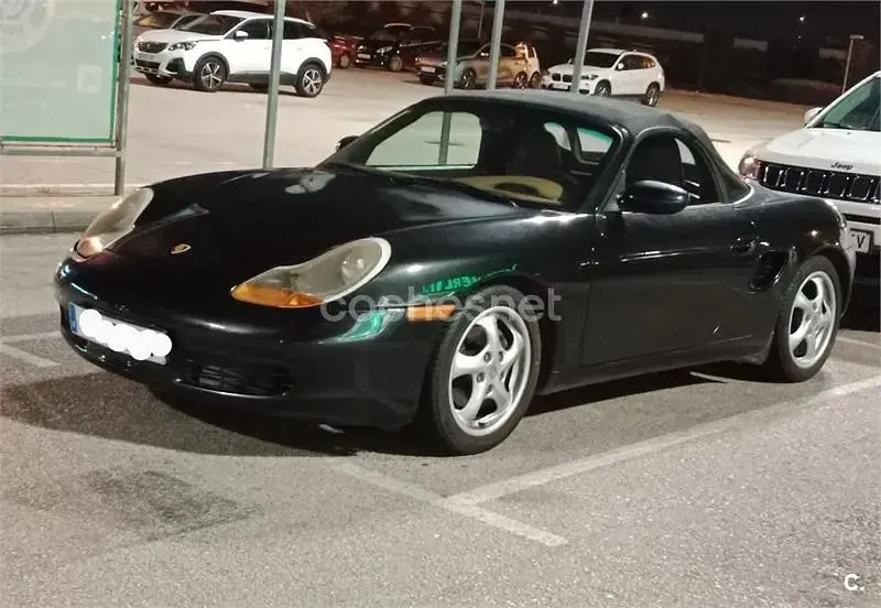 Käytetty Porsche Boxster S 220 HP (161 kW) 2001 Musta Avoauto