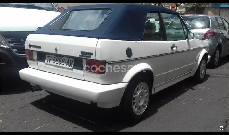 Usado VW Golf Cabriolet 112 CV (82 kW) 1990 Blanco Descapotable