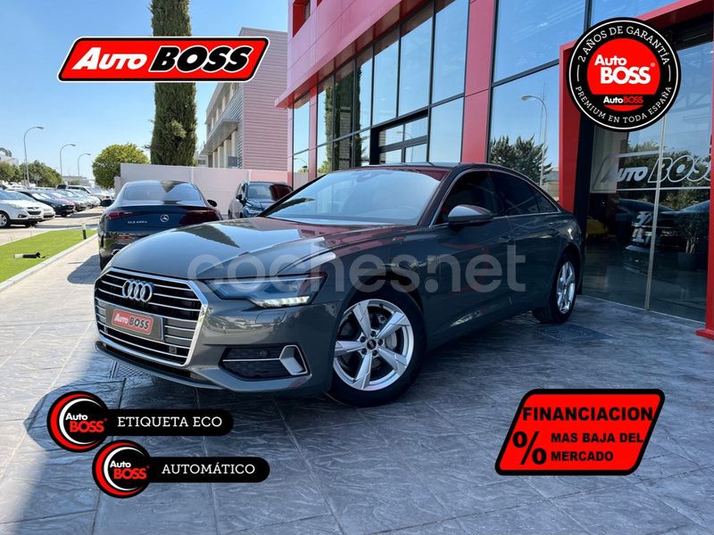 Gris / plata Usado 2023 Audi A6 S-Line Berlina | 42.500 € (Precio justo) - Imagen 1/4