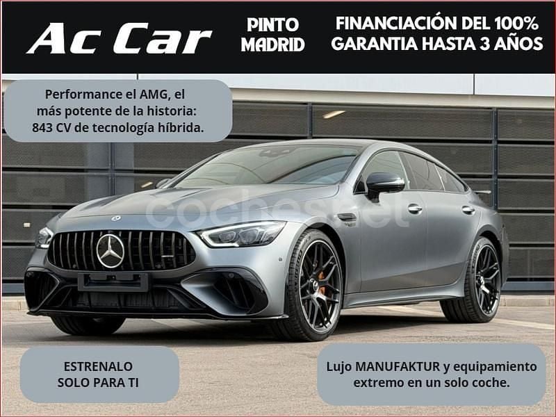 Gris / plata Usado 2023 Mercedes AMG GT 63 AMG Coupe | 165.000 € - Imagen 1/4