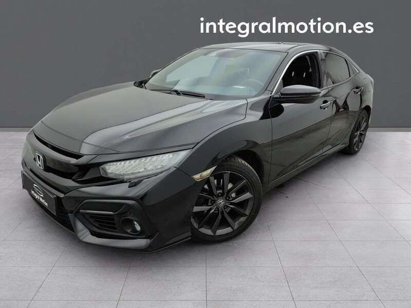 Negro Usado 2020 Honda Civic Elegance Berlina | 20.900 € (Un poco caro) - Imagen 1/4