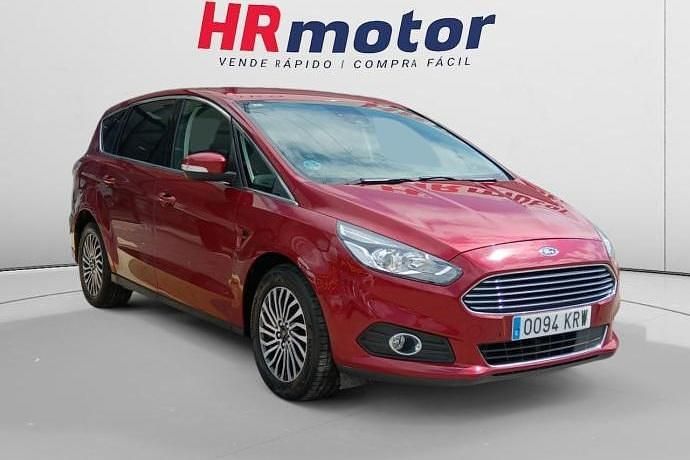 Gris Usado 2018 Ford S-MAX Titanium Monovolumen | 16.390 € (Precio justo) - Imagen 1/4