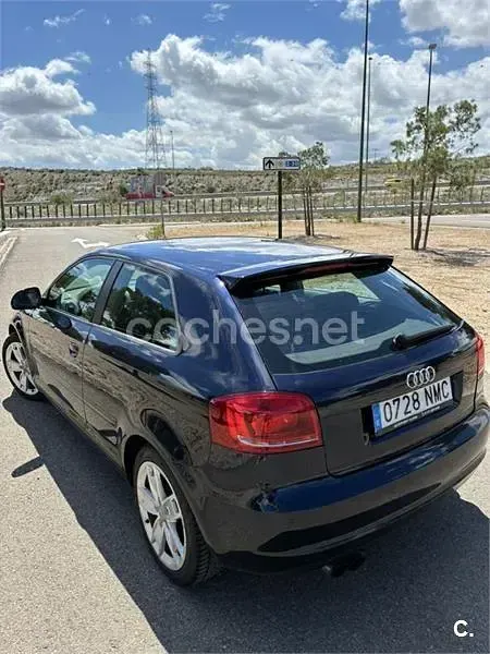 Begagnad Audi A3 Attraction 160 HK (117 kW) 2009 Blå Halvkombi