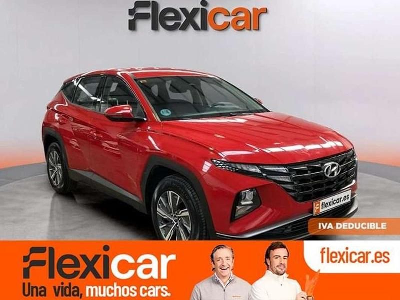 Rojo Usado 2021 Hyundai Tucson SUV | 17.970 € (Super precio) - Imagen 1/4
