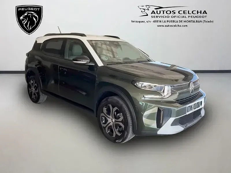 Usado Citroën C3 Aircross PureTech 100 CV (73 kW) 2025 Verde SUV