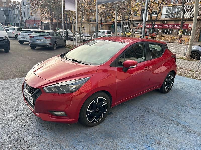 Usado Nissan Micra 92 CV (67 kW) 2022 Rojo Utilitario