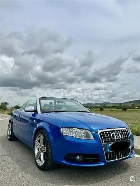 Usado Audi A4 Cabriolet 163 CV (119 kW) 2003 Azul Descapotable