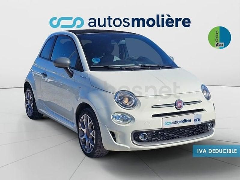 Usado Fiat 500C Sport 70 CV (51 kW) 2022 Blanco Descapotable