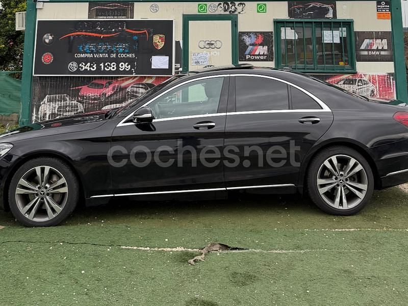 Usado Mercedes S350 286 CV (210 kW) 2018 Negro Berlina