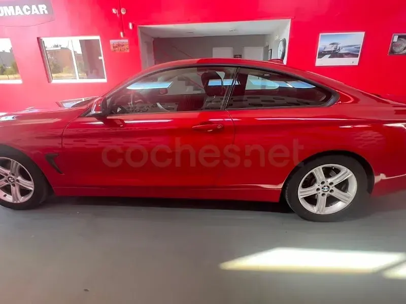Usado BMW 420 Coupé 184 CV (135 kW) 2017 Rojo Coupe