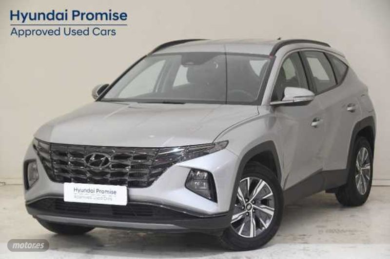 Shimmering silver Usado 2024 Hyundai Tucson SUV | 26.790 € (Precio justo) - Imagen 1/4
