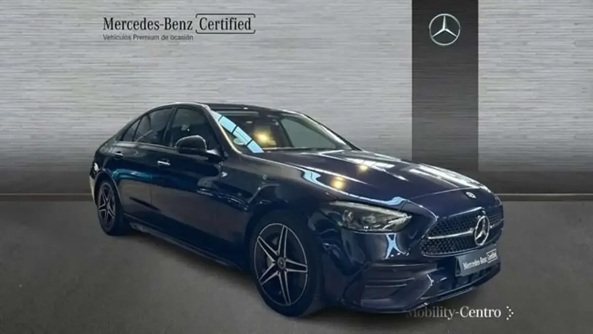 Usado Mercedes C220 199 CV (146 kW) 2022 Azul Berlina
