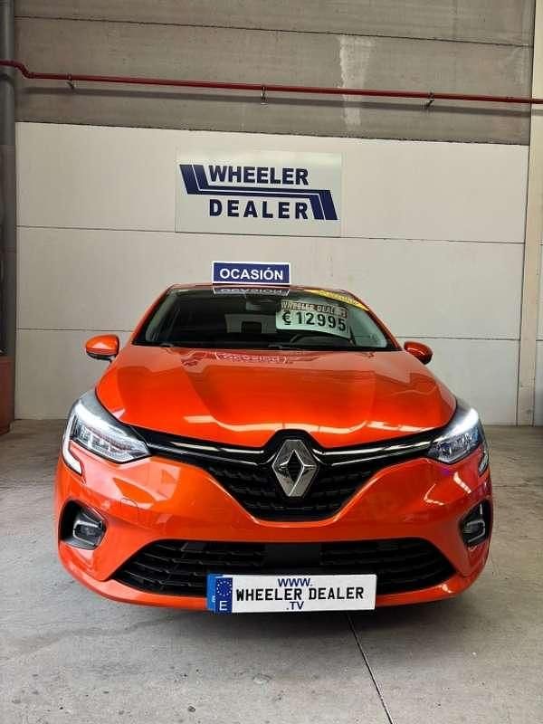 Usado Renault Clio V Business 67 CV (49 kW) 2020 Naranja Utilitario