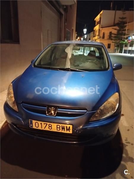 Azul Usado 2002 Peugeot 307 Berlina | 1900 € (Precio justo) - Imagen 1/2