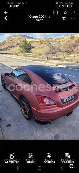 Usado Chrysler Crossfire 215 CV (158 kW) 2003 Granate Coupe