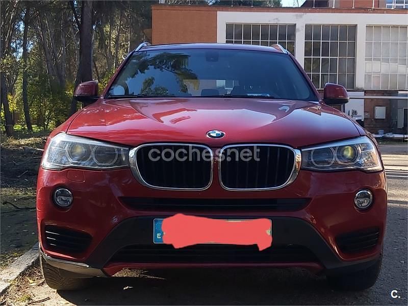 Usado BMW X3 190 CV (139 kW) 2016 Rojo SUV