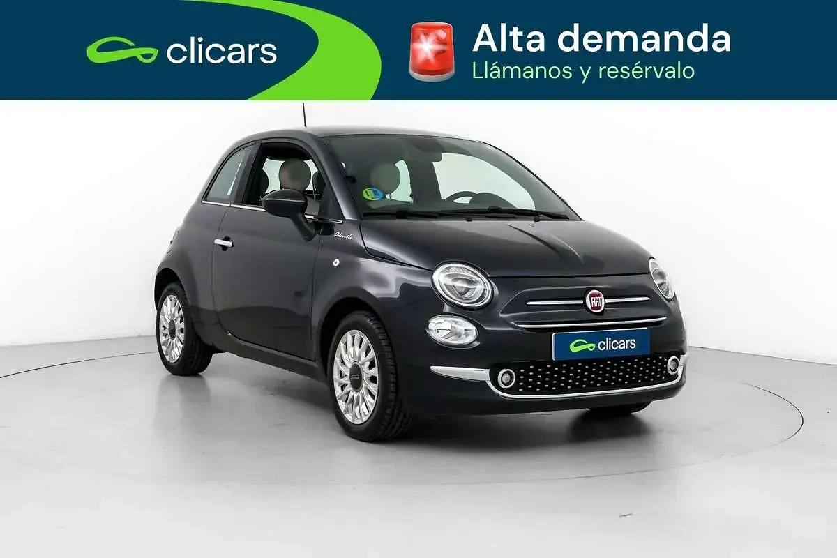 Usado Fiat 500 Dolcevita 71 CV (52 kW) 2022 Negro Utilitario