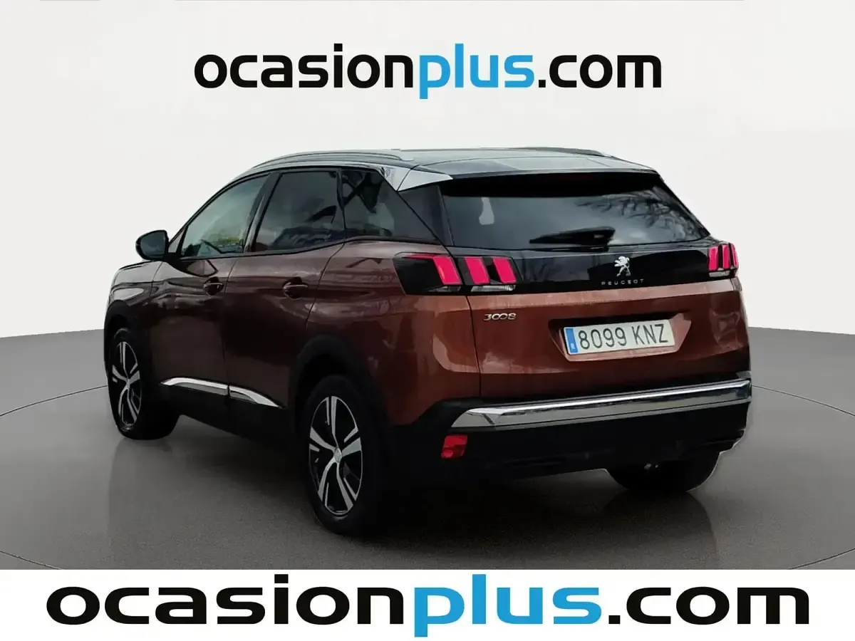 Brugt Peugeot 3008 Allure 130 HK (95 kW) 2018 Brun SUV