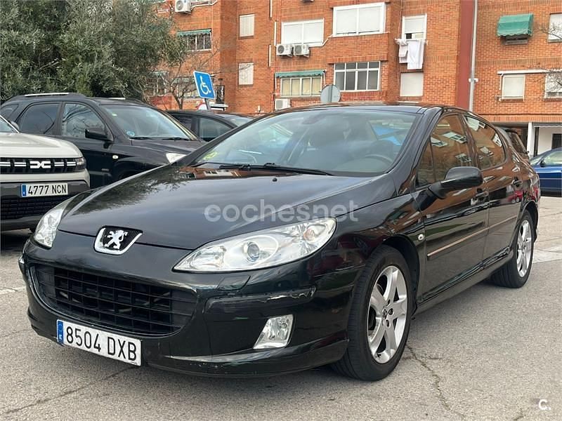 Usado Peugeot 407 Sport 136 CV (100 kW) 2006 Negro Berlina