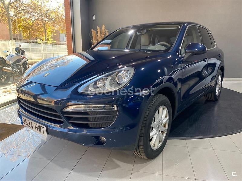 Usado Porsche Cayenne 400 CV (294 kW) 2014 Azul SUV