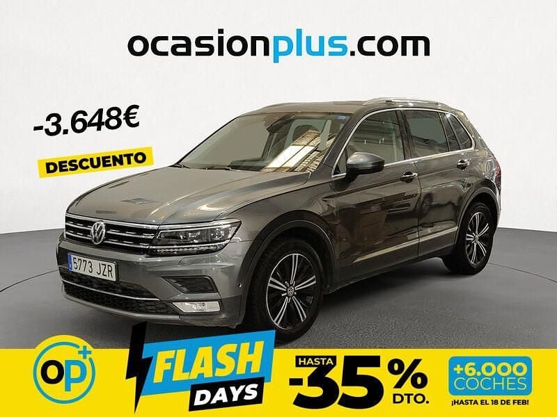 Gris Usado 2017 VW Tiguan Sportline SUV | 16.852 € (Buen precio) - Imagen 1/4