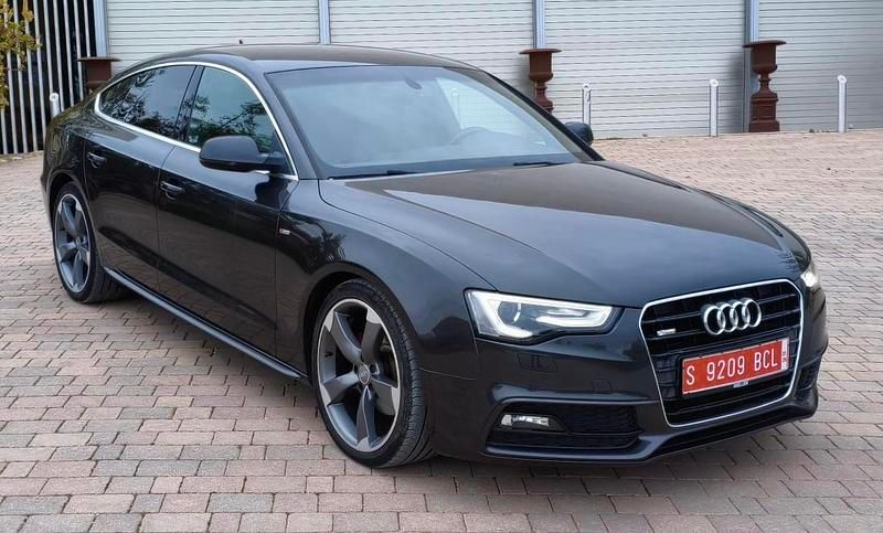 Usado Audi A5 Sportback S-Line 150 CV (110 kW) 2015 Negro Utilitario