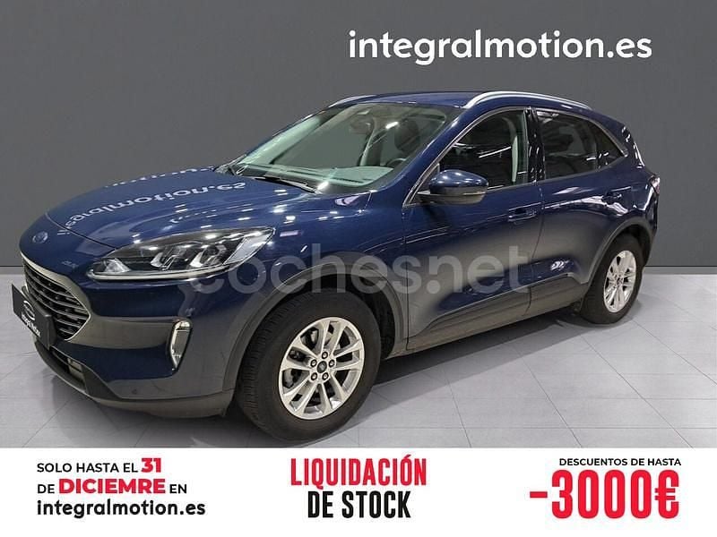 Negro Usado 2021 Ford Kuga Titanium SUV | 23.900 € (Precio justo) - Imagen 1/3