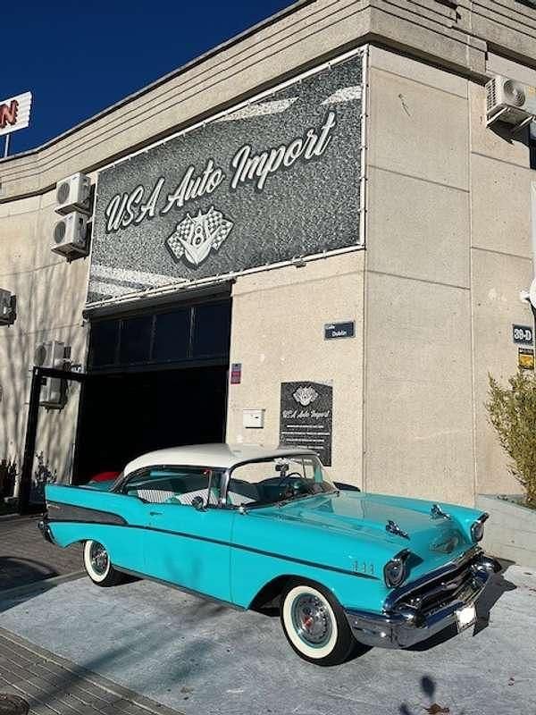 Usado Chevrolet Bel Air 220 CV (161 kW) 1957 Azul Berlina