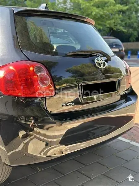Usado Toyota Auris Sol 126 CV (92 kW) 2007 Negro Utilitario