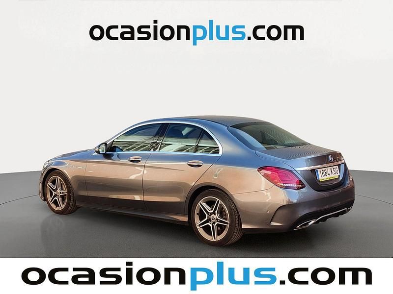 Usado Mercedes C200 AMG 184 CV (135 kW) 2018 Plateado Berlina