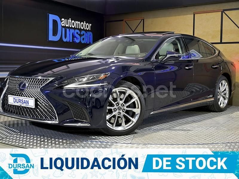 Azul Usado 2018 Lexus LS500h Luxury Line Berlina | 78.000 € - Imagen 1/4