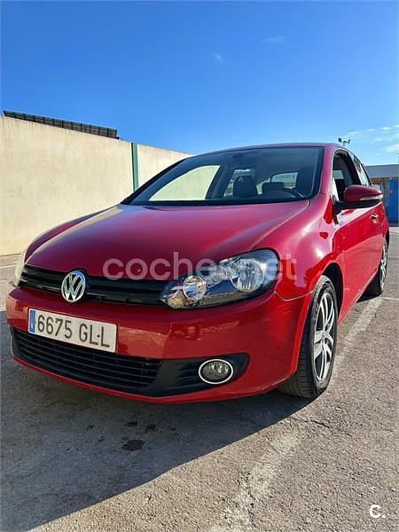 Usado VW Golf VI Advance 122 CV (89 kW) 2009 Rojo Utilitario