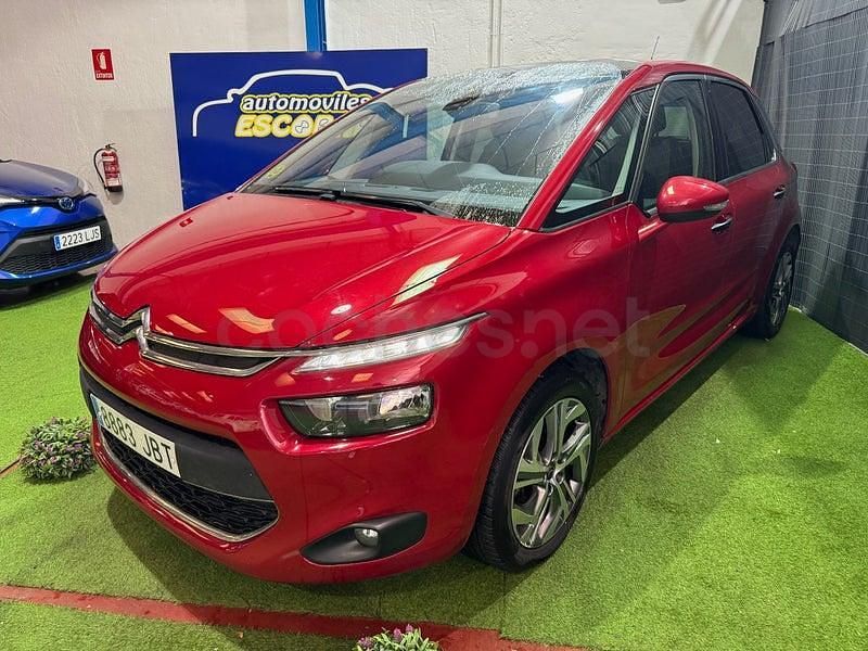 Usado Citroën C4 Picasso Exclusive 115 CV (84 kW) 2014 Granate Monovolumen