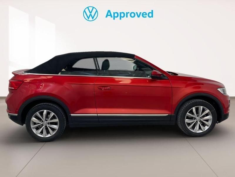Usado VW T-Roc Cabriolet 150 CV (110 kW) 2020 Rojo intenso metalizado negro Descapotable