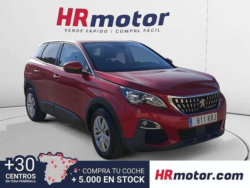 Rojo Usado 2018 Peugeot 3008 Active SUV | 12.210 € (Super precio) - Imagen 1/4