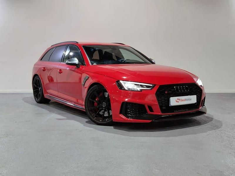 Rojo Usado 2018 Audi RS4 Familiar | 61.990 € (Precio justo) - Imagen 1/4