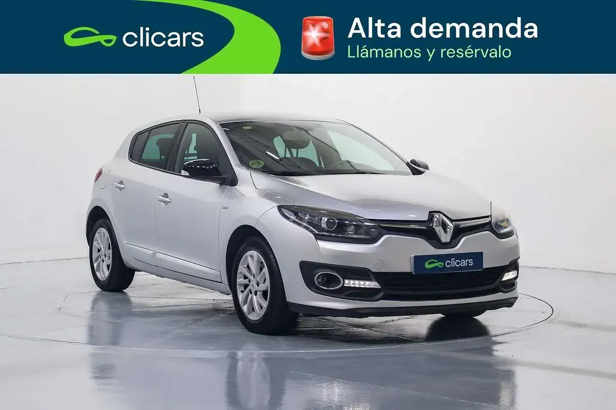 Usado Renault Mégane LIMITED 95 CV (69 kW) 2015 Gris Utilitario