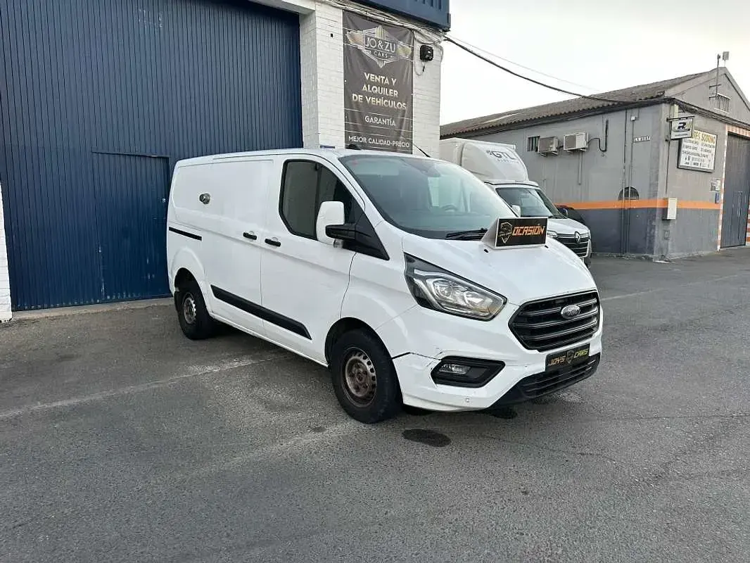 Usado Ford Transit Custom 131 CV (96 kW) 2020 Blanco Van